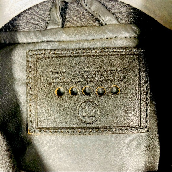 Blank NYC Faux leather Moto Jacket Medium - Picture 2 of 8